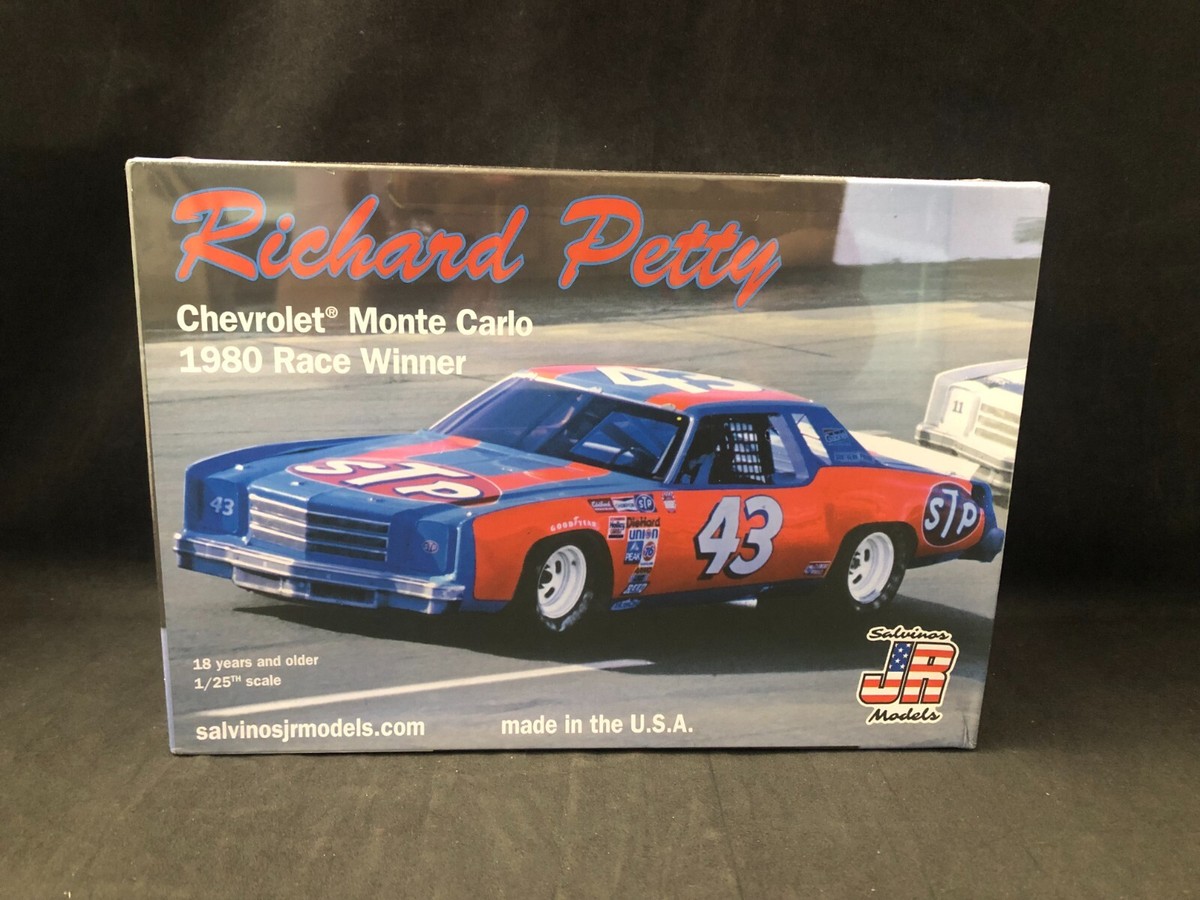 サルビノスJRモデル 1/25 STP モンテカルロ NASCAR ペティ Salvinos Jr - Richard Petty 1980 Chevy Monte Carlo Race