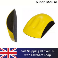 TOOL HAND SANDING BLOCK 150MM MOUSE SHAPED SANDING BLOCK FOR WOOD SANDING