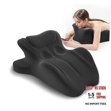 Ergonomic Memory Foam Wedge Pillow, 27  Angled Support for Neck and Waist,
