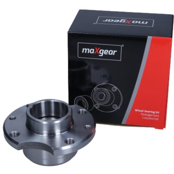 1X Maxgear Radlagersatz Hinten FüR Fiat Strada Pick-Up 1.3 D Multijet 1.9 JTD-image