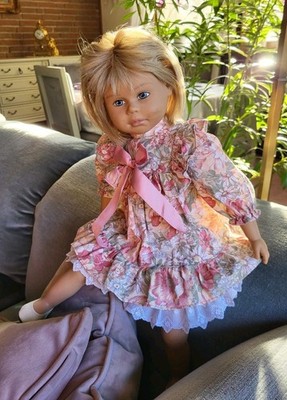Sigikid Künstlerpuppe blond 52cm ''Lieblingspuppe ''geliebt, bespielt.....!