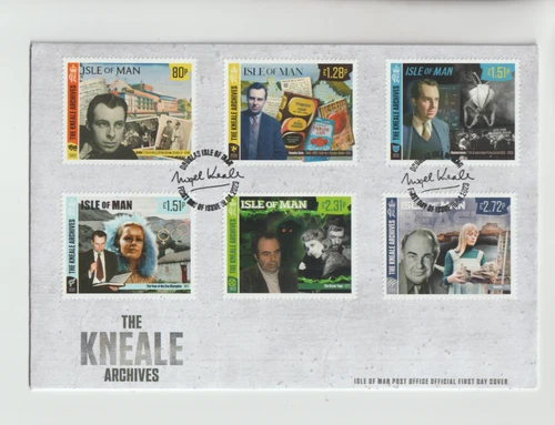GB Isle of Man 2023 The Kneale Archives FDC per scan