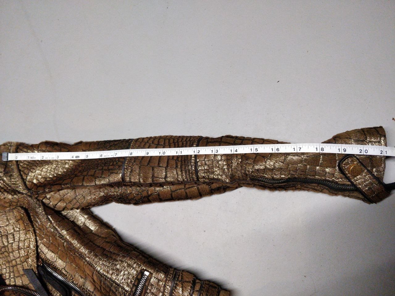 Roberto Cavalli Embellished Fur Python Leather si… - image 18