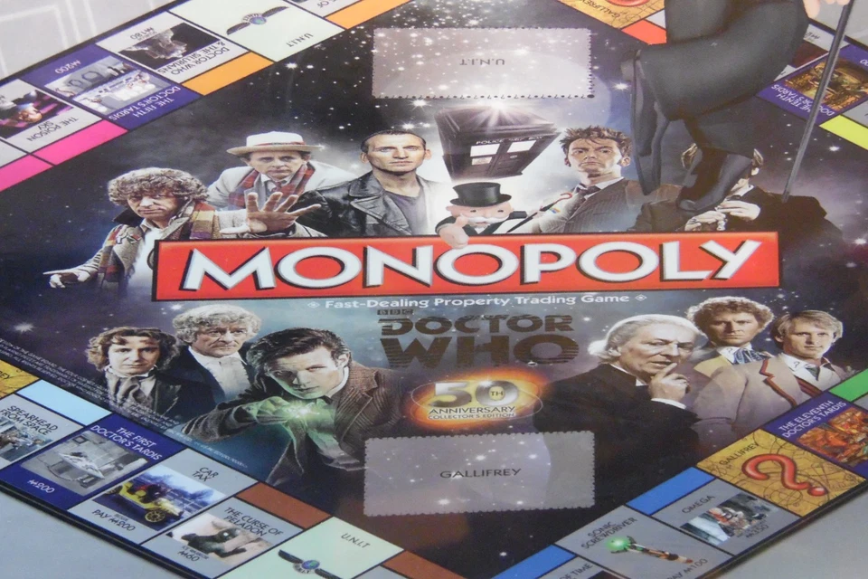 Dr Who Monopoly Collectible 50th Anniversary Edition Factory Sealed - Image 4 of 4