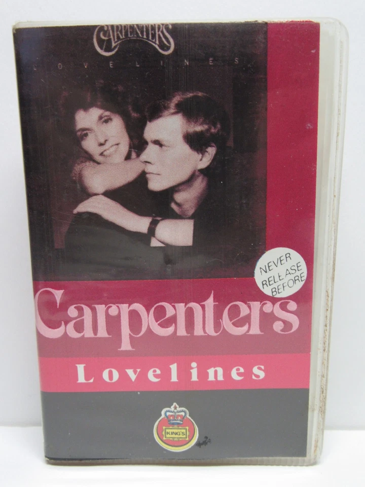 CARPENTERS - VINTAGE CASSETTE - LOVELINES - INDONESIAN IMPORT - KING'S  10-11913 - Image 2 of 4