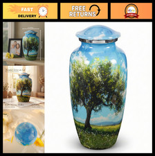 Cremation Urn for Adult Ashes   Memorial Burial Urn for Men  Women, 200lbs Capa