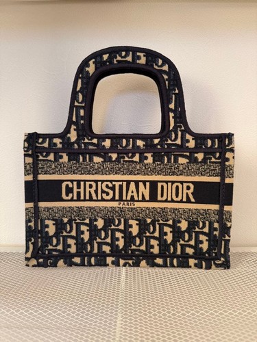 Christian Dior Book Tote Oblique Mini #QY7364