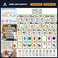 58-Piece Alphabet  Number Bulletin Board Set for Classroom  Home Decor