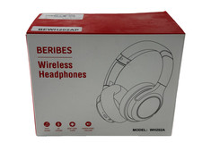 BERIBES WH202A Pink HI-FI Audio Bluetooth Over Ear Wireless Headphones 65H Play