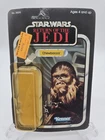 1983 Star Wars ROTJ CHEWBACCA Card Back ONLY With Attached Bubble Unpunched