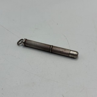Antique Solid Silver Retractable Tooth Pick 6.39g