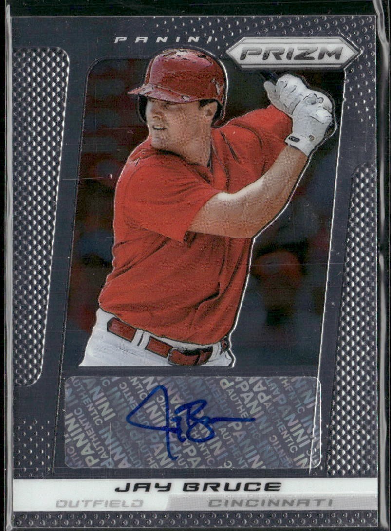 Jay Bruce #JB 2013 Panini Prizm Baseball Autographs