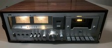Vintage JVC KD-55J Stereo Cassette Deck - Rare OEM Rosewood/Rose Plywood