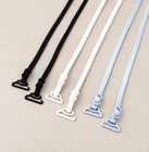 Thin Bra Straps 3 Pairs Adjustable Decorative Elastic Replacement Shoulder Strap