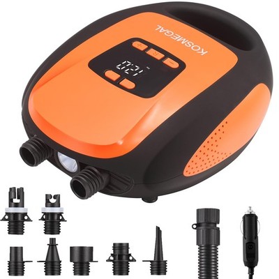 Paddle Board Pump Electric Portable, KOSMEGAL SUP Pump for Paddleboard,