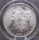 1885 "O" Morgan SILVER Dollar $1 PCGS MS66 #552 Gem BU Uncirculated ECC&C, Inc.