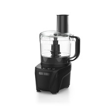 BLACK+DECKER Easy Assembly 8-Cup Food Processor 850W 2 Speeds + Pulse Chop Puree