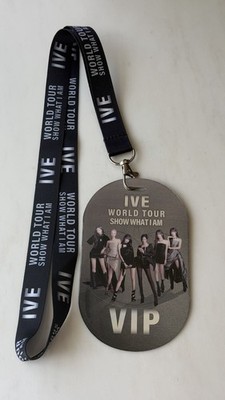 IVE  Show What I Am  US Tour Vip Lanyard (with VIP card) 2026