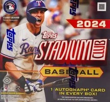 2024 TOPPS STADIUM CLUB BASEBALL ~YOU PICK~ # 1-150.  (VOLUME DISCOUNTS)