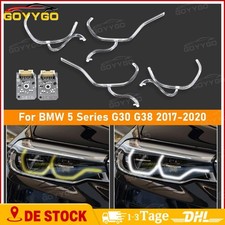 6 Pezzi Faro Retromarcia LED DRL Angel Eyes per BMW Serie 5 G30 G38 2018-2020