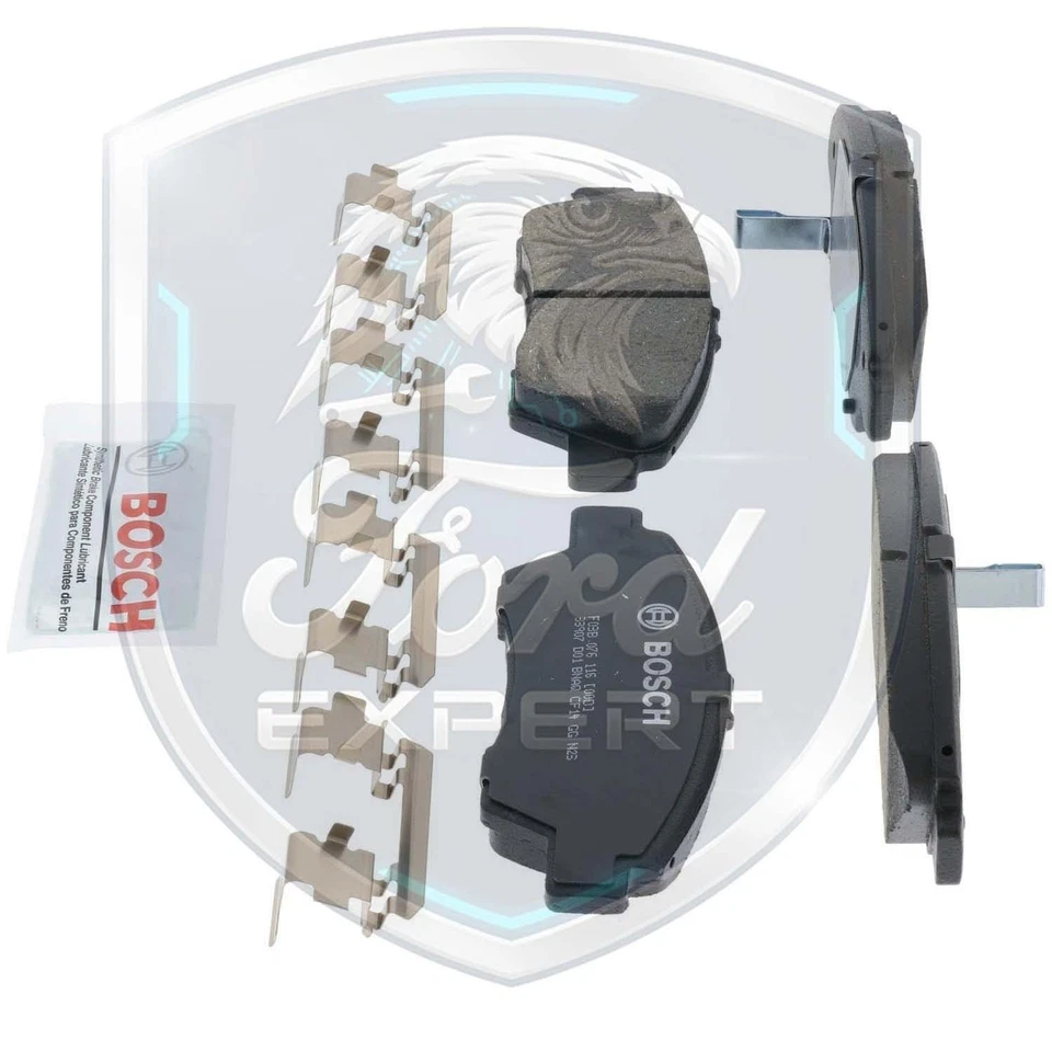 Kit de pastillas de freno delanteras de cerámica Bosch OEM para Honda CR-Z 2009-2020 aptas para 9 años de garantía Foto 4 de 4