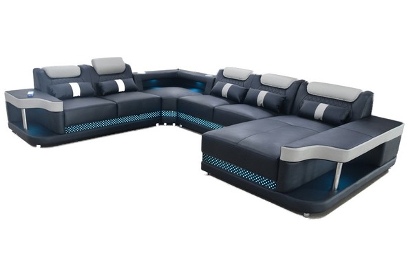 Luxus Couch Polster MöBel Wohnlandschaft Couchen Polster Ecksofa Eckgarnitur-image