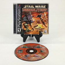 Star Wars Demolition PS1 Sony PlayStation 1 Game With Manual Black Label Tested