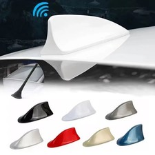Universal Black Auto Car Roof Radio AM/ FM Signal Shark Fin Aerial Antenna UK