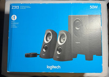 Sistema de Altavoces Logitech Z313 Multimedia 2.1 con Subwoofer Excelente Estado