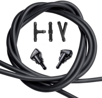 #ad #ad Windshield Washer Nozzles Kit for Chrysler Dodge Jeep Ram Washer Jet amp; Hose $26.15