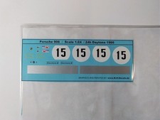 Decals 1:24 für den Porsche 906 von Arii  BvH-Decals NEU
