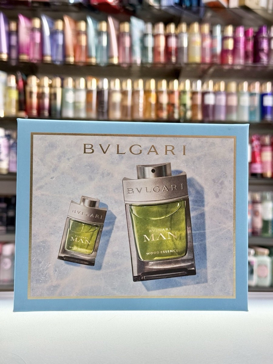 BVLGARI MAN WOOD ESSENCE 3.4 oz + 15 ML EDP Eau De Parfum Spray