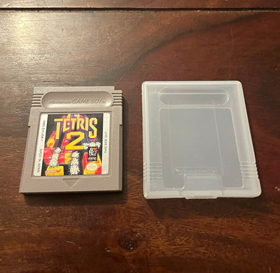 Tetris 2 , Top Zustand , Original + Schutzhülle , Game Boy Spiel 