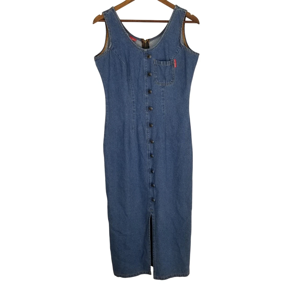 Denim Maxi 1990s Vintage Dresses for Women for sale | eBay Denim Maxi 1990s Vintage Dresses for Women for sale | eBay