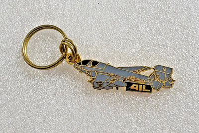 US Navy Grumman A-6 Intruder Attack Aircraft Airplane Souvenir Keychain