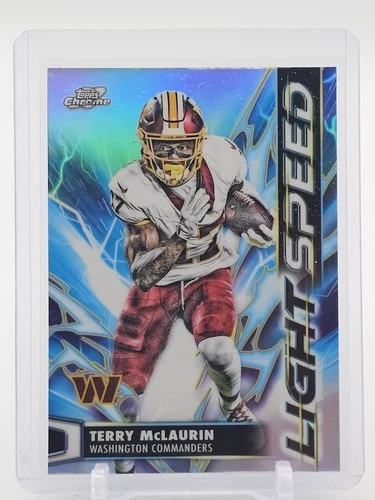 2025 Topps Cosmic Chrome Terry McLaurin Base (RAW)