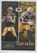 2017 Panini Contenders Team Quads Aaron Rodgers Davante Adams Clay Matthews 3pa