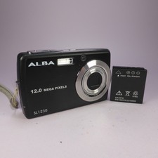 Alba SL1230 12.0MP Compact Digital Camera Black Tested