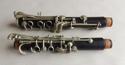 Cundy Bettoney Columbia Model Wood Clarinet Joints Bb Ser# U2281