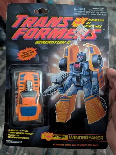 Transformers Generation 2 Windbreaker Autobot G2 Robots Hasbro Vintage SEALED