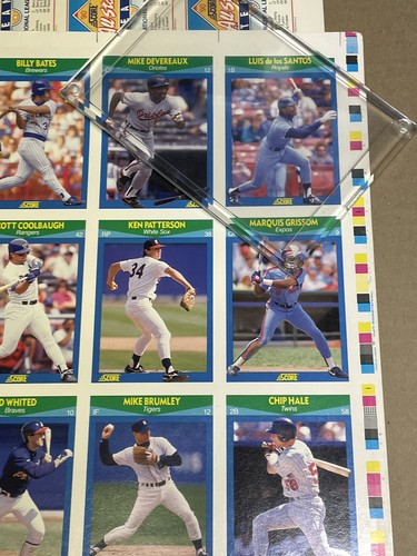 Griffey Jr 1990 Score Rising Stars Uncut Sheet. See Photos For Condition & Size! - Picture 4 of 9