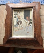 St Bernard Boy Playing In Nursery Painting