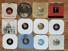 Lot 11 Vinyl 45 rpm Led Zeppelin Manfred Earthband Stewart Billy Idol 7" Records