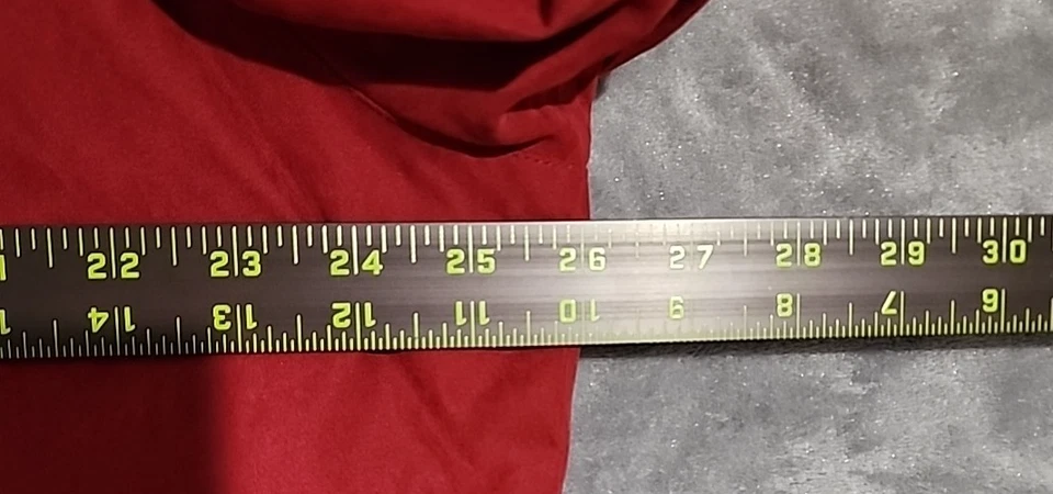 Cabelas Jacket Women 2XL Red Hoodie Coat Full Zip Up Parka Lined insulated - Image 3 of 4