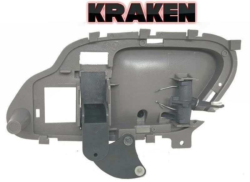 Inside Door Handle For Chevy GMC Truck Tahoe Suburban Yukon 1995-1999 Left Gray - Image 2 of 4