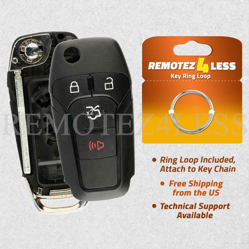 Keyless Entry & Remote Start 2013 Ford Fusion Key Fob Replacement - Foto 2