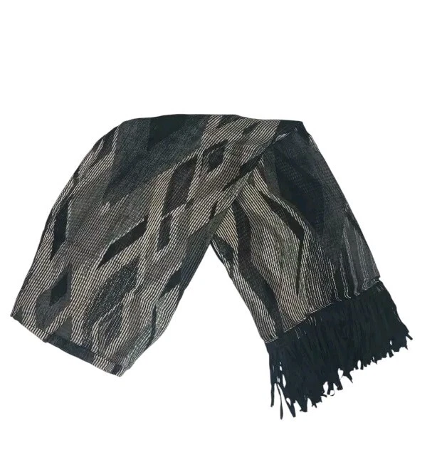 Steve Madden Mujer Bufanda Súper Suave Bufanda Envoltura Gris Multicolor con Bolsa de Viaje Foto 4 de 4