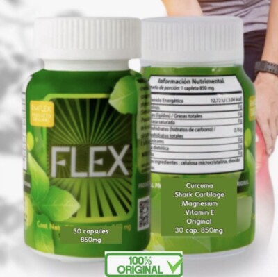 (1) Joint Flex Support, Turmeric MSM, Collagen, Vitamin E, 30 cap 850mg.