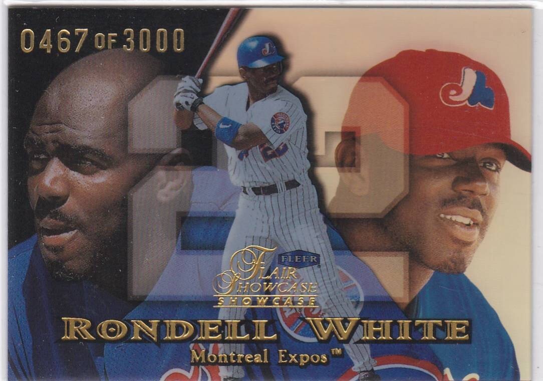 1999 Flair Showcase fila 1 posto 68 Rondell esposizioni bianche 3000 spedizione gratuita!