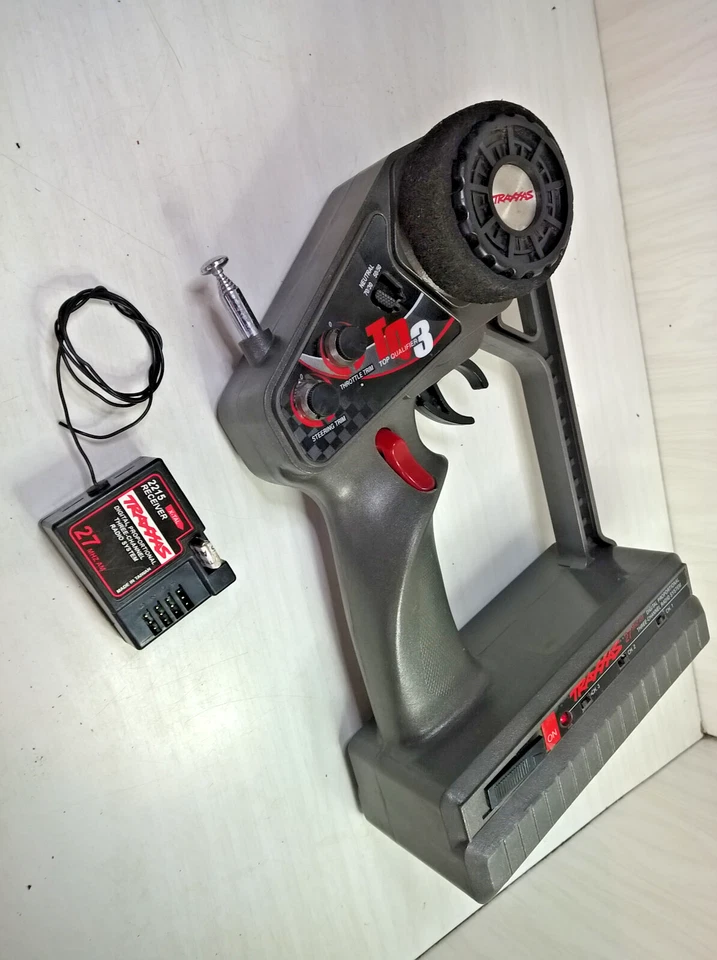 TRAXXAS TQ3 Controller Transmitter handset RC 27Mhz 3 channel T Maxx Tmaxx Revo - Image 4 of 4